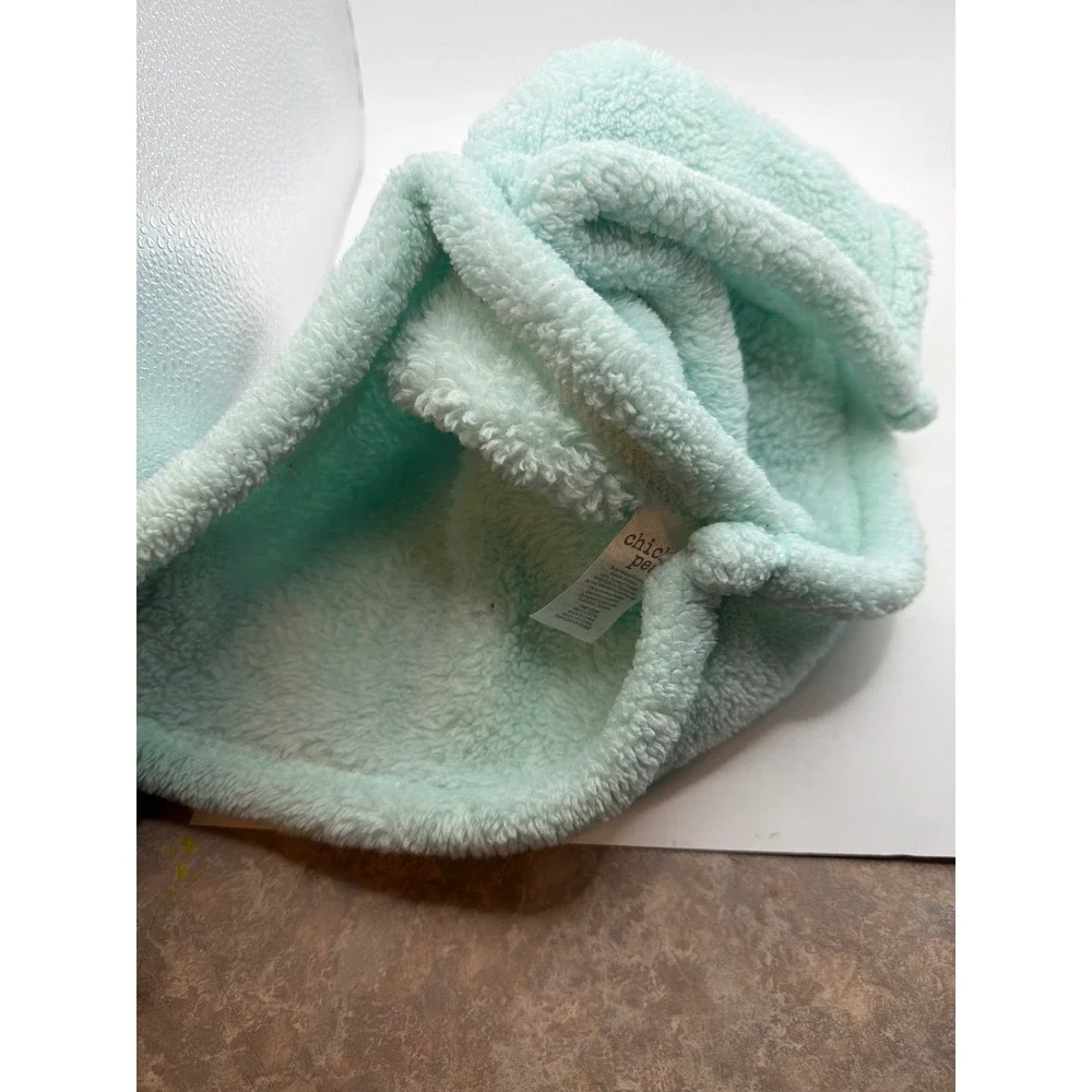 Chick Pea HB Baby Lovey Security Blanket Set Mint Bunny Pink Elephant Plush 2pc